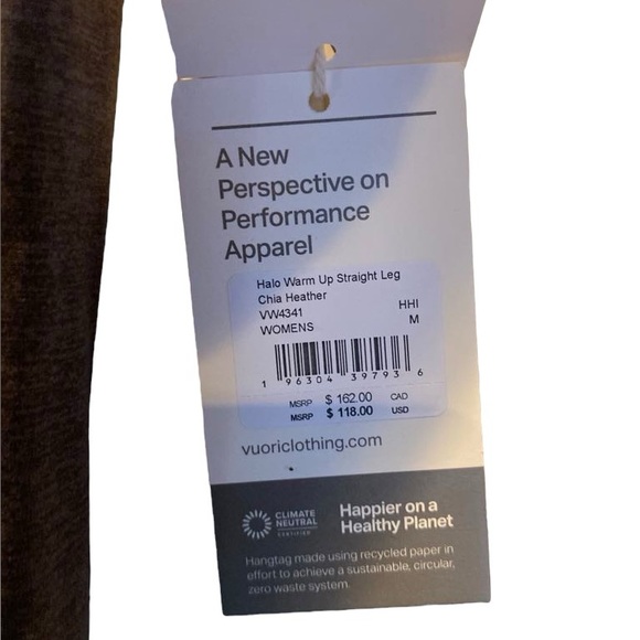 NWT Vuori Halo set CHIA HEATHER Size:M - Picture 5 of 5